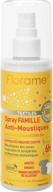 Florame Bio Anti-Mückenspray für Kleidung (90ml)