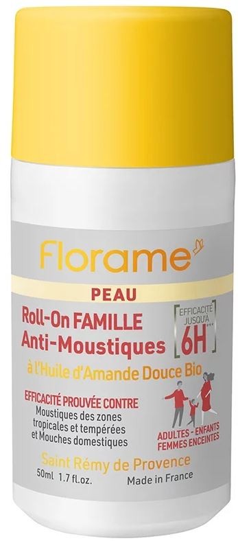 Florame Bio Süßmandel Anti-Mücken Familien Roll on (50ml)