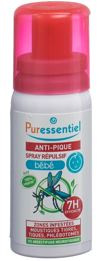 Puressentiel Anti-Stich Abwehrspray für Babys (60ml)