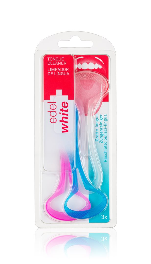 edel white Zungenreiniger gross (3 Stk)