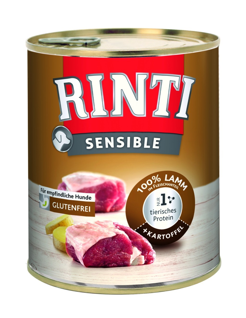 Rinti Sensible Hundefutter mit Lamm und Kartoffel (800g)