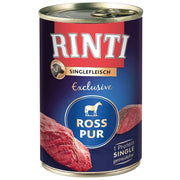 Rinti Singlefleisch Exclusive Ross pur für Hunde (800g)