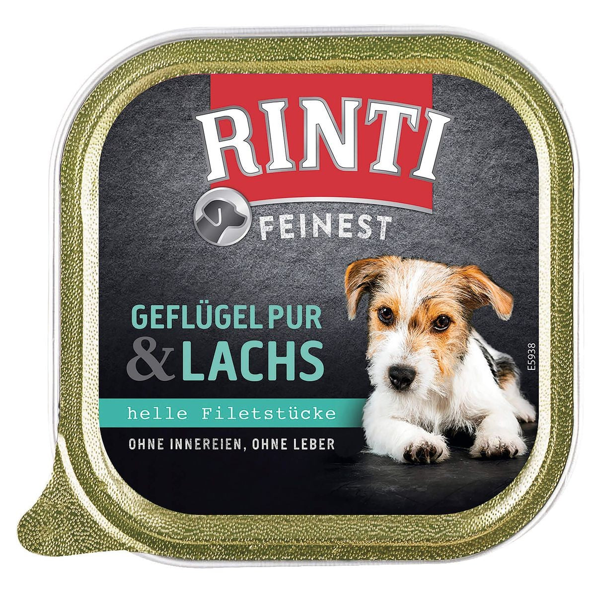 Rinti Feinest mit Geflügel und Lachs (150g)