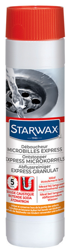 STARWAX Abflussreiniger Express Granulat (500g)