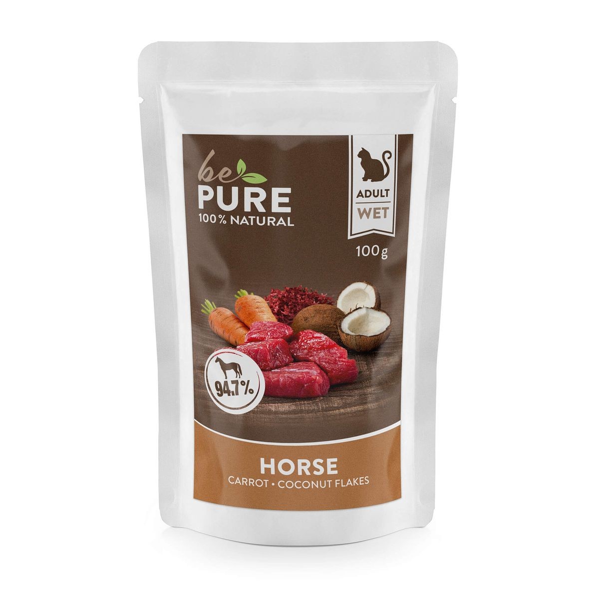 bePure Horse mit Pferd und Gemüse (100g)