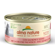 Almo Nature Complete Kitten Lachs und Thunfisch, Nassfutter für Katzen (70g)