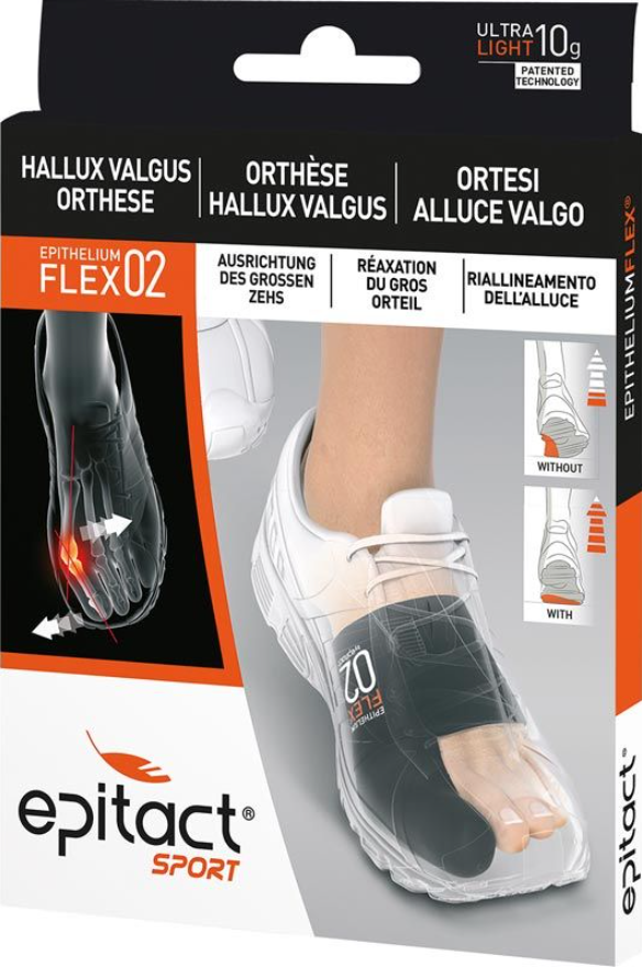 epitact SPORT Hallux Valgus Orthese, Grösse L, 23-24.5cm (1 Stk)