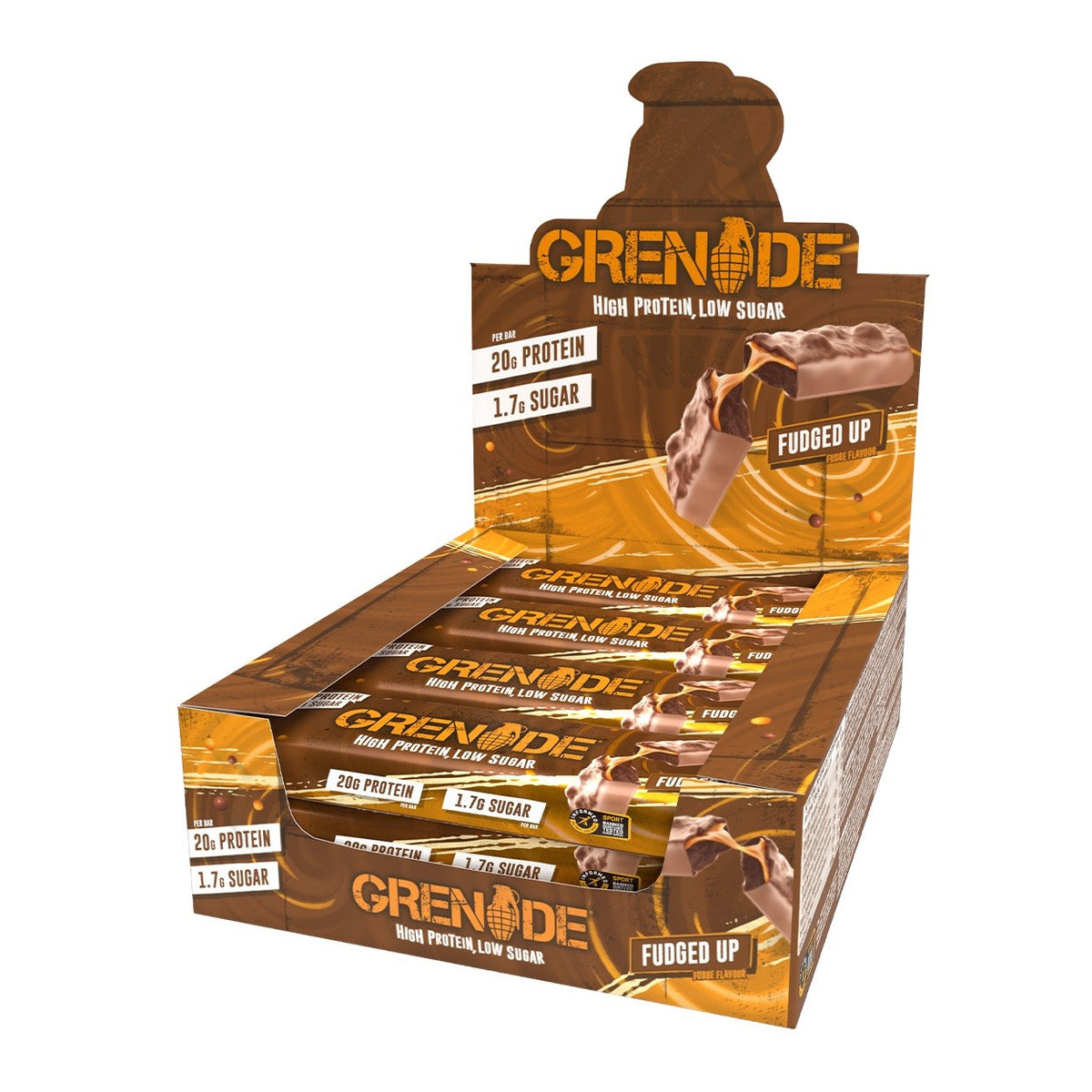 GRENADE High Protein Bar Fudged Up (12x60g)