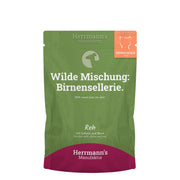 Herrmann’s Reh mit Sellerie und Birne, Nassfutter für Katzen (100g)