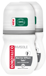 Borotalco Deo Invisible Roll on (2x50ml)