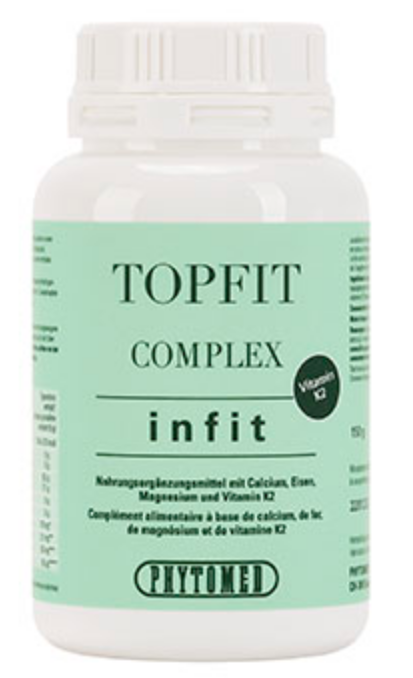 Phytomed Infit Topfit Complex + Vitamin K2 Pulver (500g)
