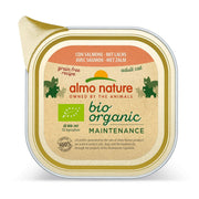 Almo Nature Bio Organic mit Lachs, Nassfutter für Katzen (85g)