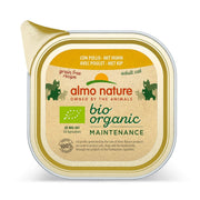 Almo Nature Bio Organic mit Huhn, Nassfutter für Katzen (85g)