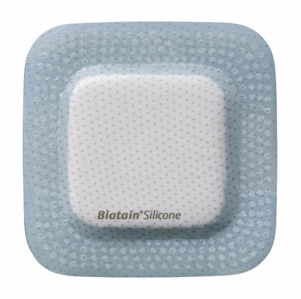 Biatain Silicone Medicazione in schiuma 10x20cm autoadesiva (5 pz)