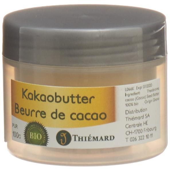 Thiémard Burro di cacao 100% puro Bio (100g)