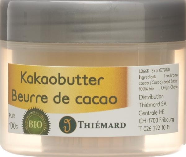 Thiémard Burro di cacao 100% puro Bio (100g)