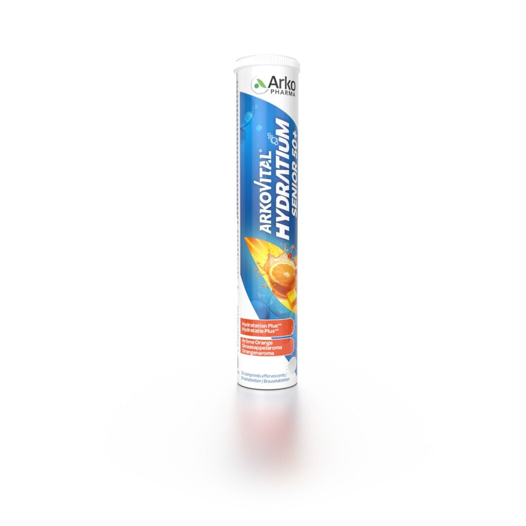 ARKOVITAL Hydratium Senior 50+ Brausetabletten Orange (24 Stk)
