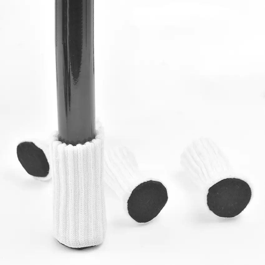 Stuhlbein Stulpen & Socken weiss (4 Stk)