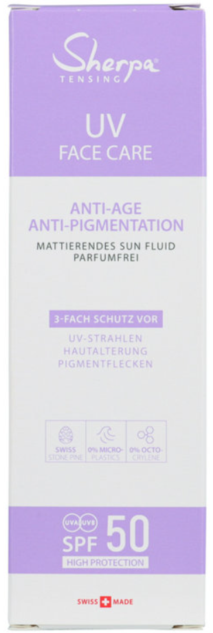 Sherpa Tensing Face Sun Fluid Anti-Aging SPF50 (50ml)