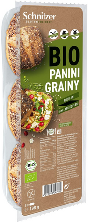 Schnitzer Bio Panini Grainy Beutel (188g)