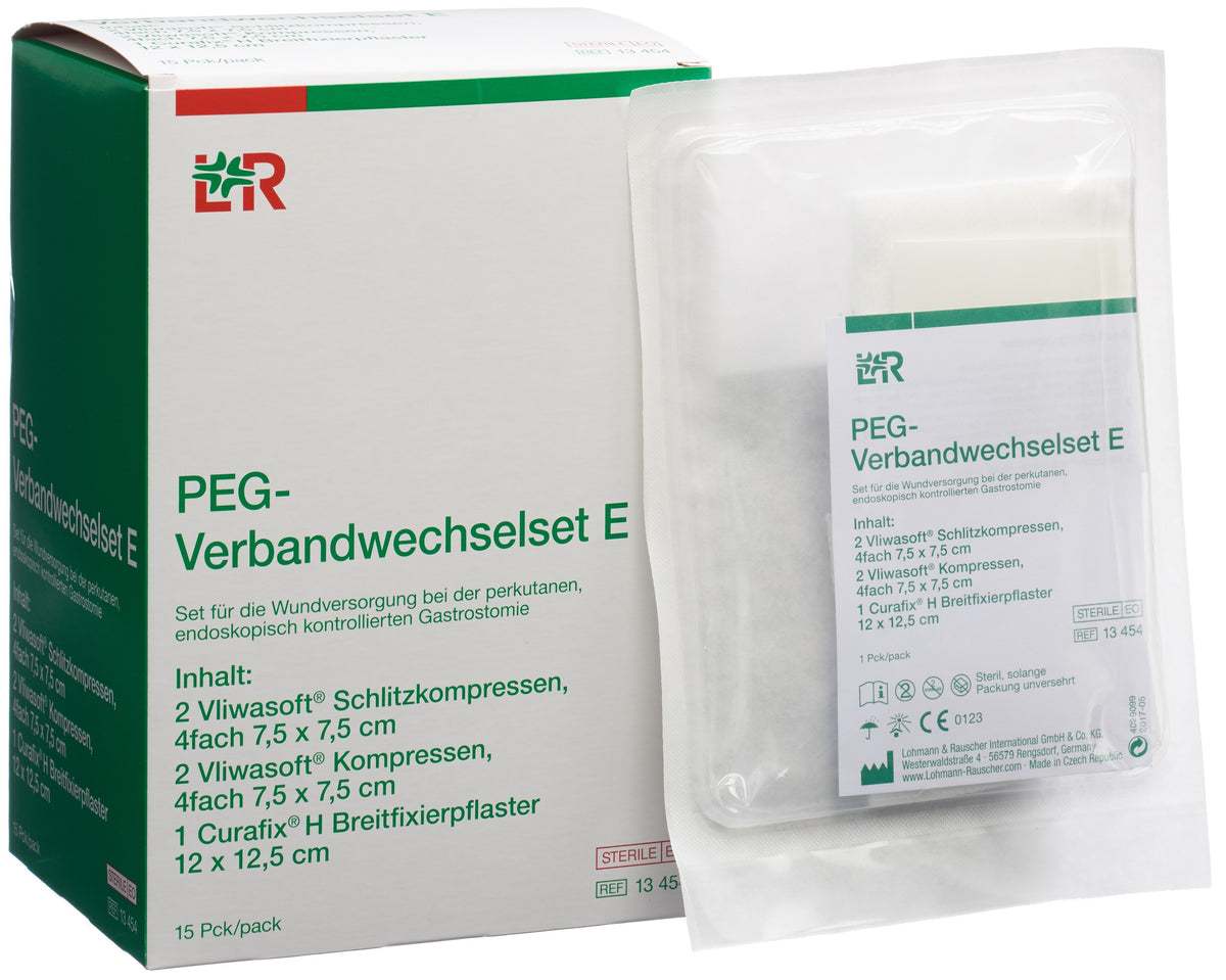 Raucoset PEG-Verbandwechselset (15 Stk)