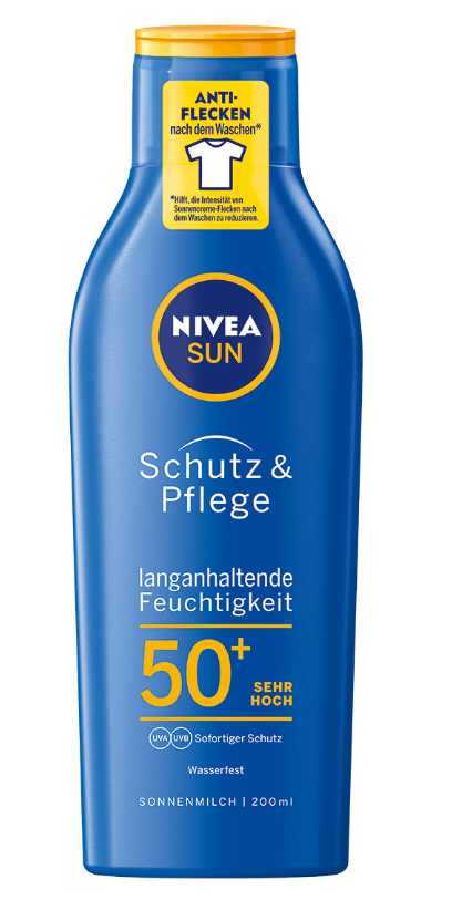 Nivea Sun Protect & Moisture pflegende Sonnenmilch LSF 50+ (200ml)