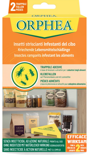 ORPHEA Kriechende Lebensmittelschädlinge Klebefallen (2 Stk)