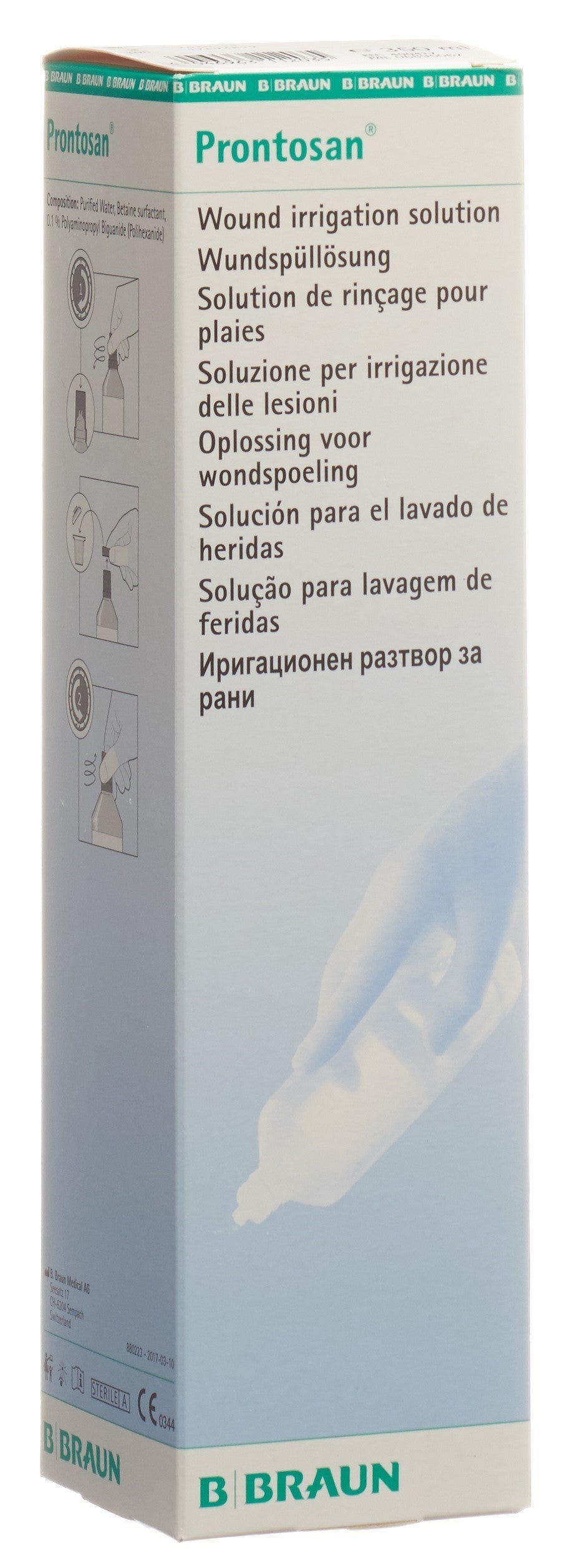 B. BRAUN PRONTOSAN Wundspüllösung steril (350ml)
