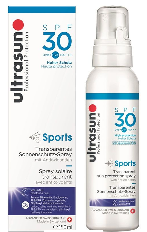 Ultrasun Sports Spray SPF 30 (150ml)