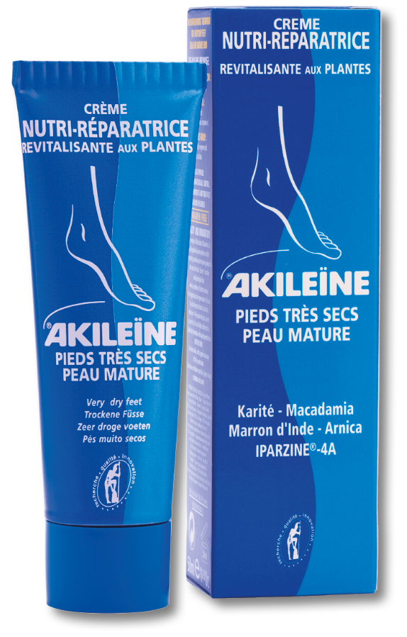 AKILEÏNE Blau NutriRepair Fusscreme (75ml)