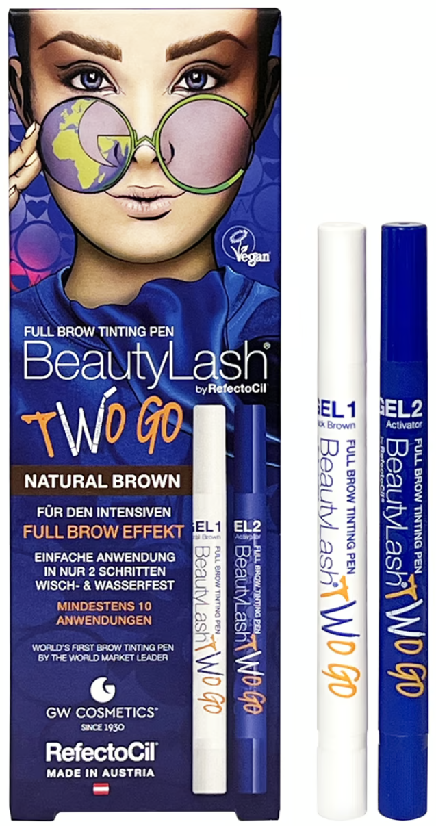 BeautyLash Full Brow Tinting Pen Two Go natural brown (1 Stk)