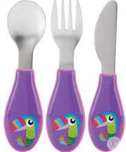 Nuby Besteck Set Edelstahl (1 Stk)
