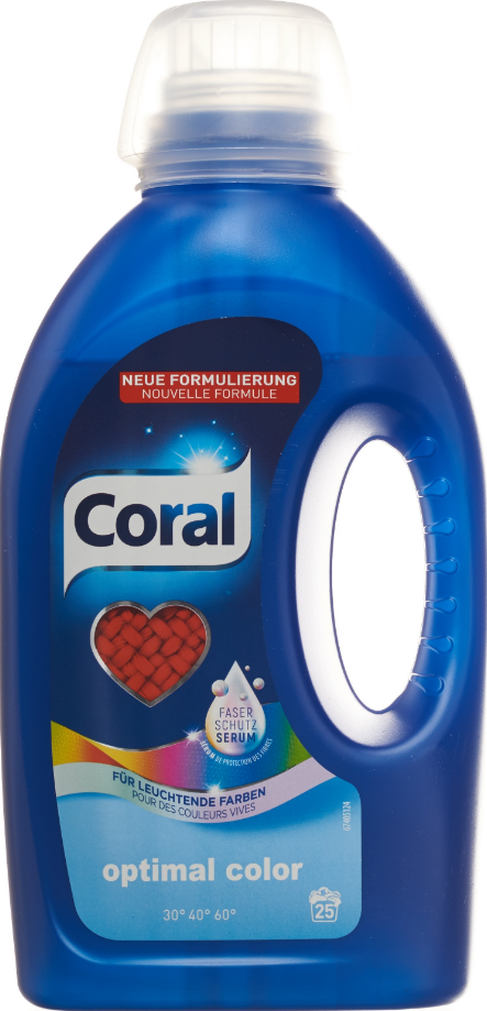Coral Optimal Color liq 25 Waschgänge (1.25L)