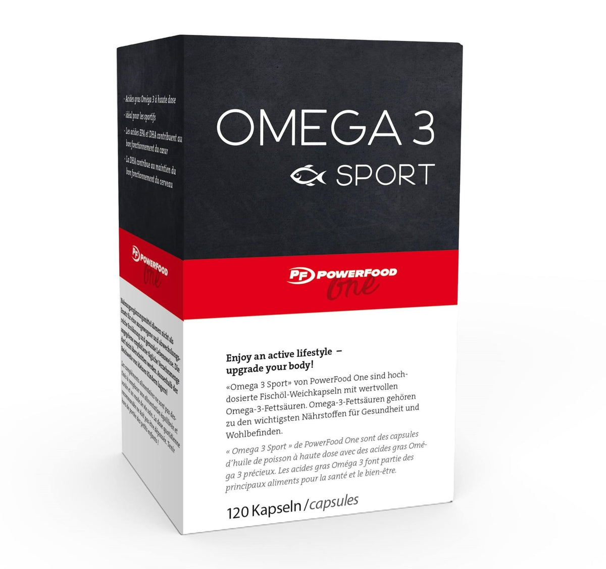 PowerFood One Omega 3 Sport Kapseln (120 Stk)