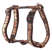 rogz Hundegeschirr Fancy Dress braun, Grösse M 32-52cm, Bandbreite 15mm (1 Stk)