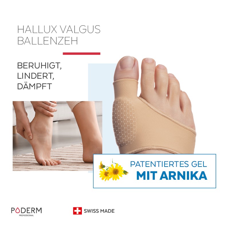 PODERM PROFESSIONAL Schutzorthese für Hallux Valgus (1 Stk)