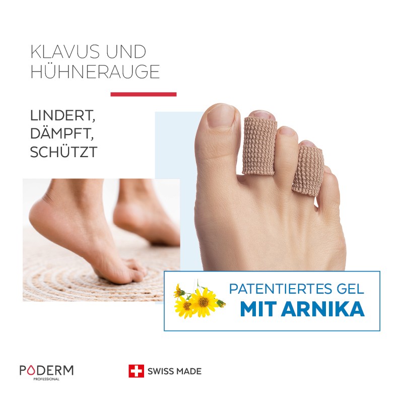 PODERM PROFESSIONAL Zehenschutzverband S, für Klavus/Hühneraugen (2 Stk)