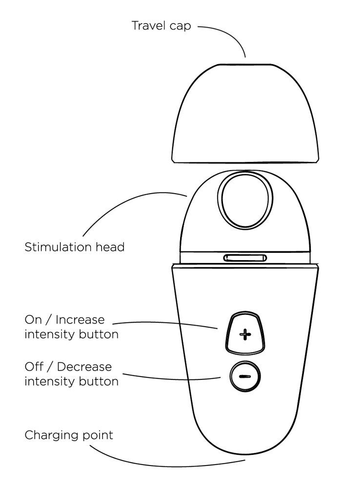 ROMP Free X Klitorisvibrator (1 Stk)