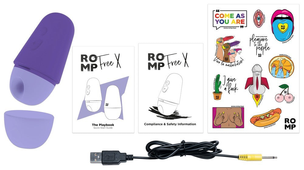ROMP Free X Klitorisvibrator (1 Stk)