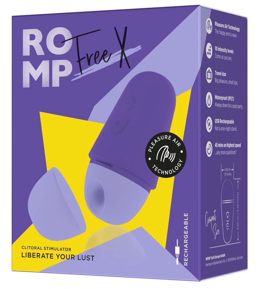 Free X ROMP Klitorisvibrator (1 Stk)