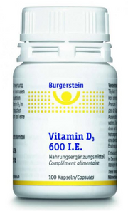 Burgerstein Vitamin D3 600 I.E. (100 Kapseln)