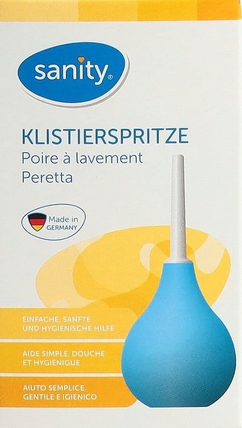 Sanity Birnspritze Grösse 11, zweiteilig (40ml)