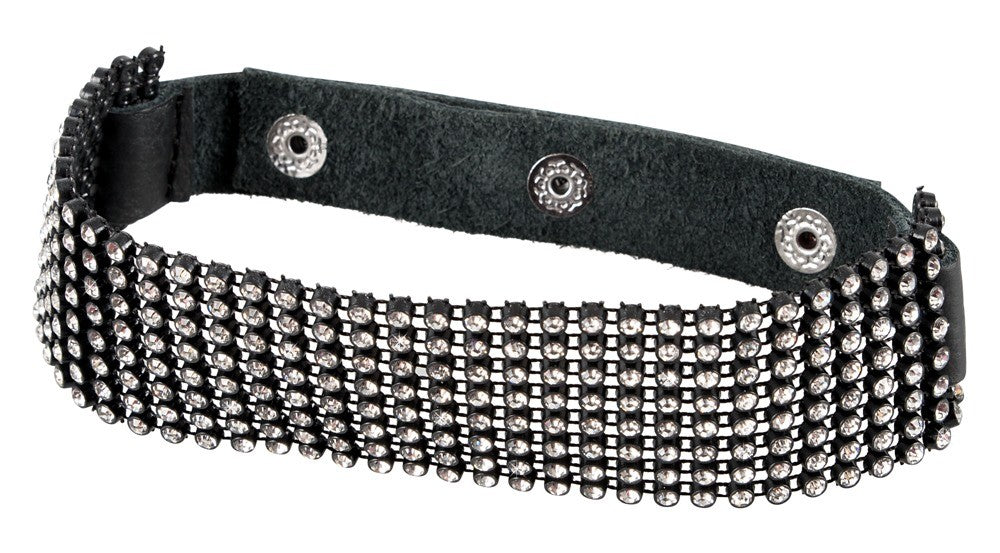 Bad Kitty Erotik Halsband mit Strasselementen (1 Stk)