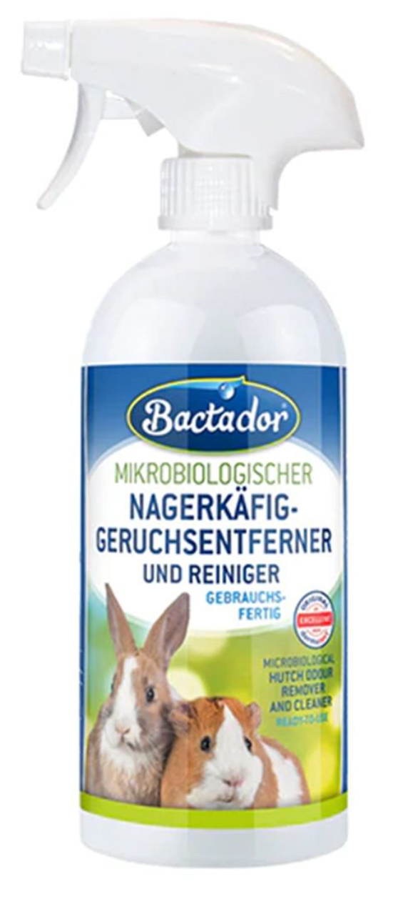 Bactador Nagerkäfig Geruchsentferner und Reiniger (500ml)