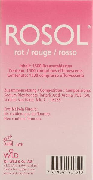 Rosol Comprimés Effervescents pour Bain de Bouche (1500 pces)
