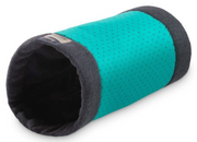 bunny Fleece​-​Tunnel für Zwergkaninchen ​& Nagetiere grau​/​türkis (1 Stk)