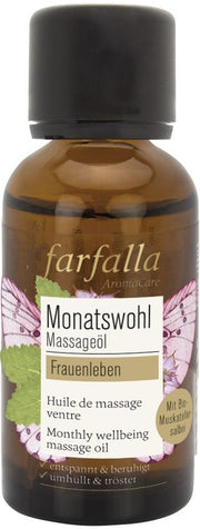 Farfalla Frauenleben Muskatellersalbei Massageöl (30ml)