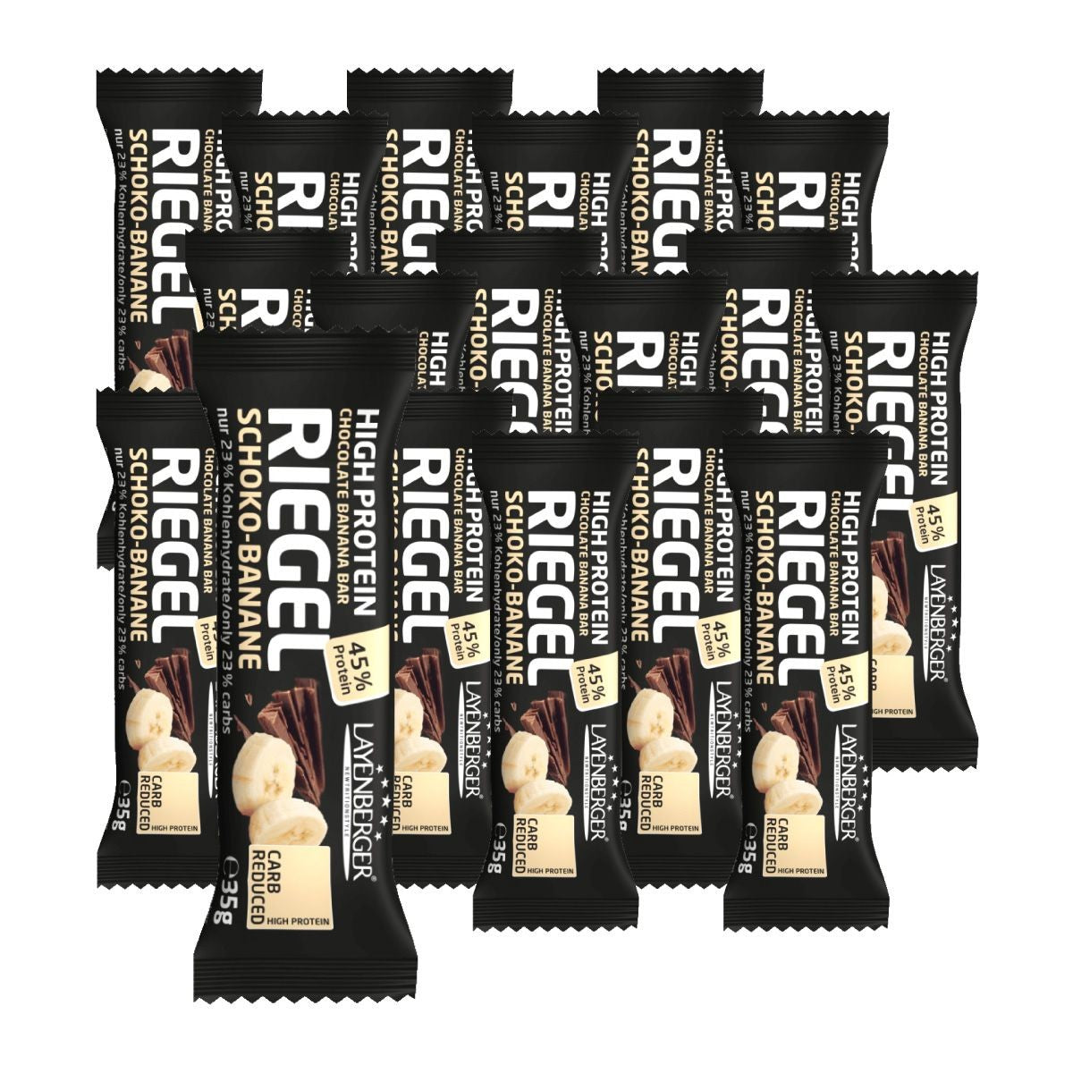 Layenberger Protein Riegel Schoko-Banane (18x35g)
