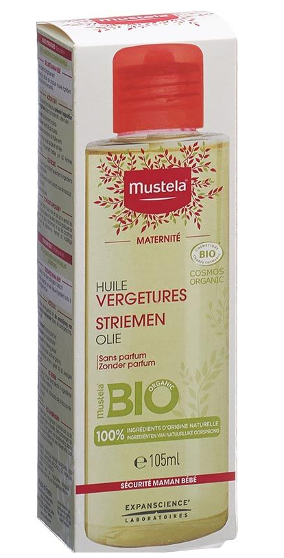 Mustela Mutter Schwangerschaft Streifen Öl Bio (105ml)