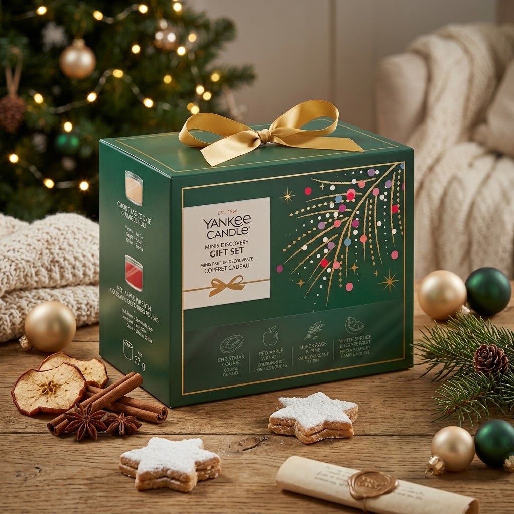Yankee Candle Geschenkset Magical Christmas Moments (4-teilig)